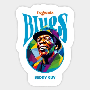 The Bluesman Sticker